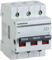 Выключатель нагрузки (мини-рубильник) IEK GENERICA ВН-32 3п 32А тип AC картинка